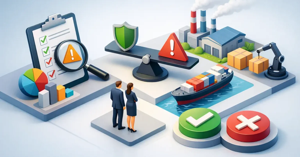 Supplier Risk Assessment Before You Commit