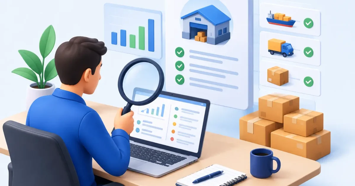 How to Check Trading History of a New Supplier